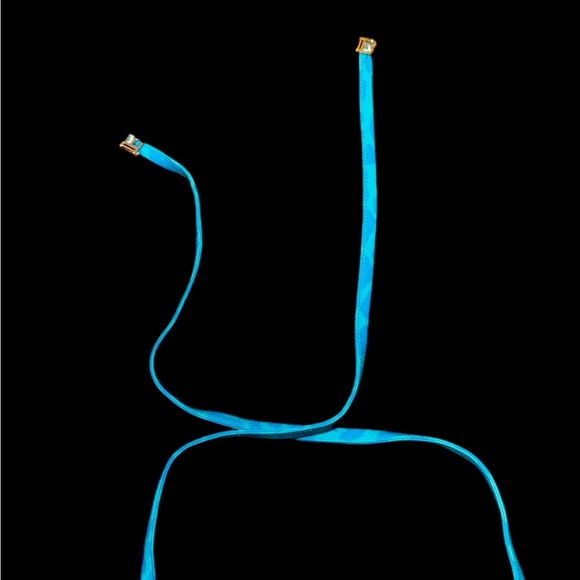 Balmain***Blue Azure Bikini Set Swimsuit***Small $480 - Picture 4 of 10